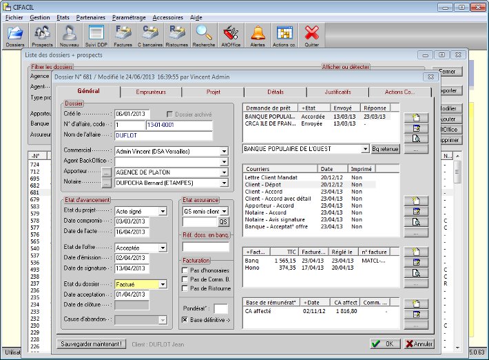 CIFACIL : Logiciel pour les courtiers en crdit immobilier