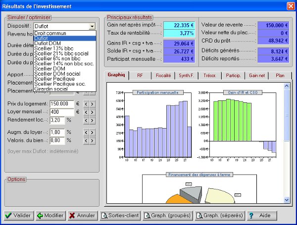 Dfiscalisation avec le logiciel AltOffice